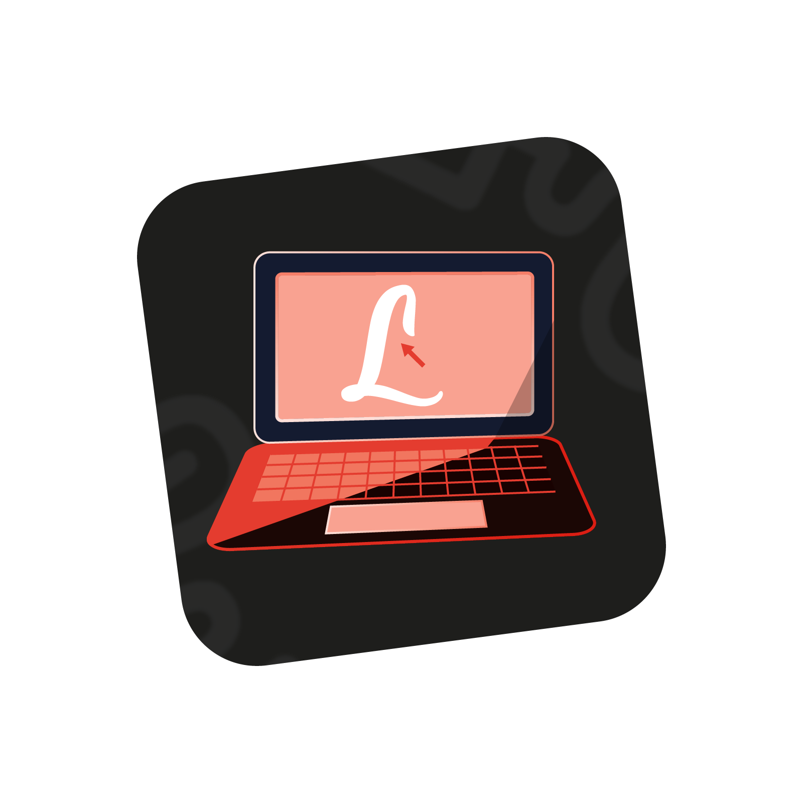 illustration pour représenter la conception d'identité visuelle