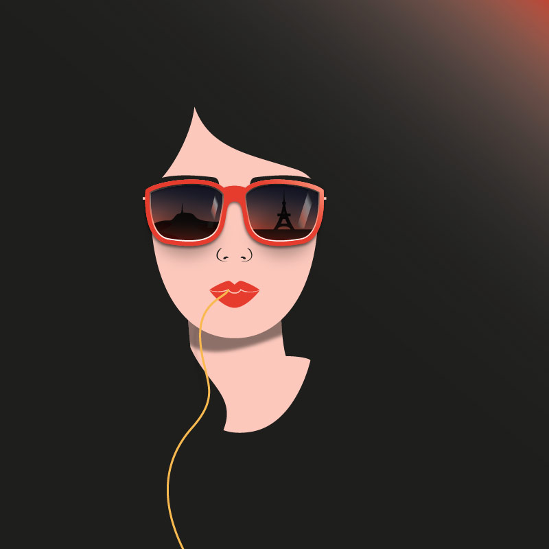 autoportrait de Saline Tran